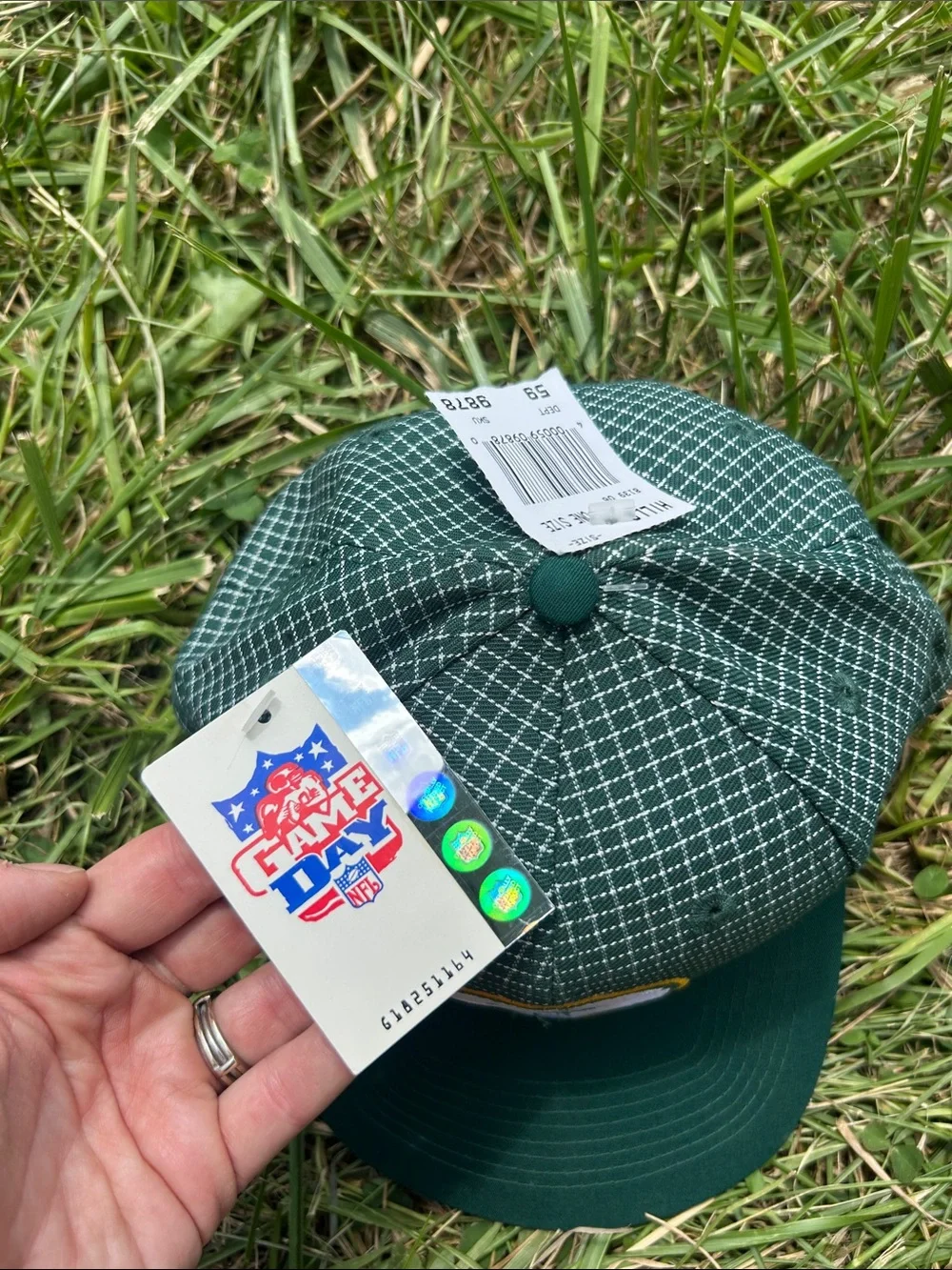 NWT Vintage 90s Green Bay Packers SnapBack hat